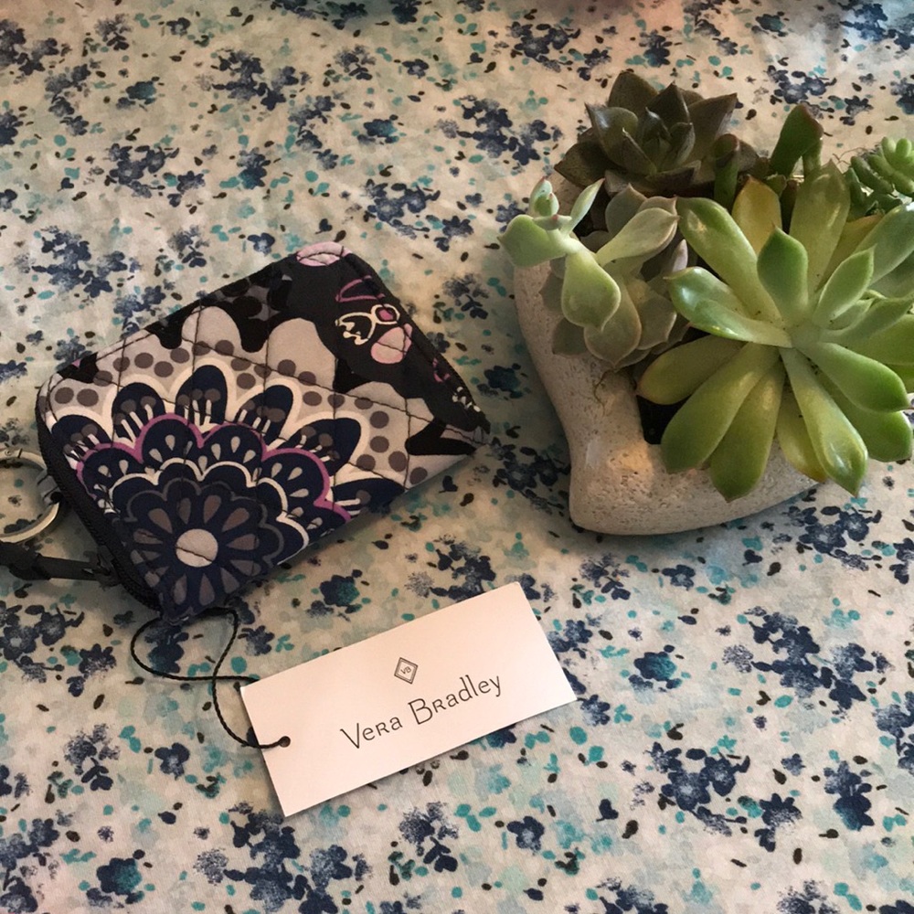 [Vera Bradley] RFID Petite Zip-Around Wallet *NWT*